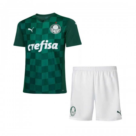 Billiga Fotbollströjor Palmeiras Barn Hemma tröja 2021/22 Kortärmad
